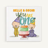 Personalised 'You Are One' 1st Birthday Book For Twins additional 1
