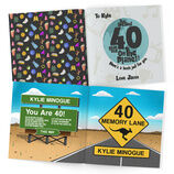 Personalised 'Memory Lane' 40th Birthday Book Australian Edition additional 2