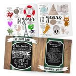 Personalised 'Memory Lane' 70th Birthday Book Australian Edition additional 12