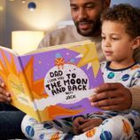 'I Love You To The Moon &amp; Back' Personalised Father's Day Book additional 2