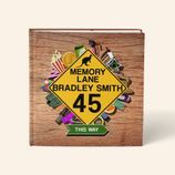 Personalised 'Memory Lane' 45th Birthday Book Australian Edition additional 1