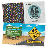 Personalised 'Memory Lane' 45th Birthday Book Australian Edition additional 2