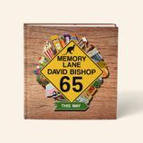 Personalised 'Memory Lane' 65th Birthday Book Australian Edition additional 1
