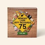 Personalised 'Memory Lane' 75th Birthday Book Australian Edition additional 1