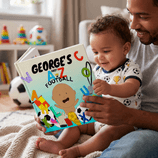 Personalised Baby's First A-Z of Football Book additional 2