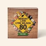 Personalised 'Memory Lane' 80th Birthday Book Australian Edition additional 1
