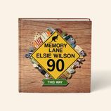 Personalised 'Memory Lane' 90th Birthday Book Australian Edition additional 1