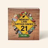 Personalised 'Memory Lane' 21st Birthday Book Australian Edition additional 1