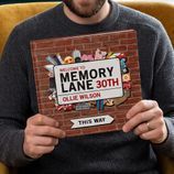 'Memory Lane' 30th Birthday Book additional 2
