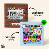 'Memory Lane' 30th Birthday Book additional 2