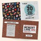 'Memory Lane' 30th Birthday Book additional 6