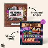 Memory Lane 60th Birthday Book 2026 additional 2