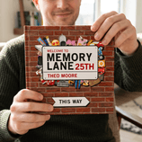 Personalised 'Memory Lane' 25th Birthday Book additional 2