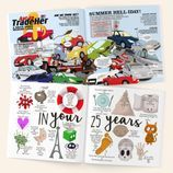 Personalised 'Memory Lane' 25th Birthday Book additional 13
