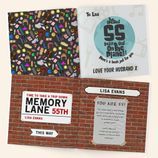 Personalised 55th Birthday Book 'Memory Lane' 2026 additional 6