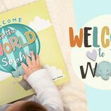 Welcome To The World Personalised New Baby Book additional 1
