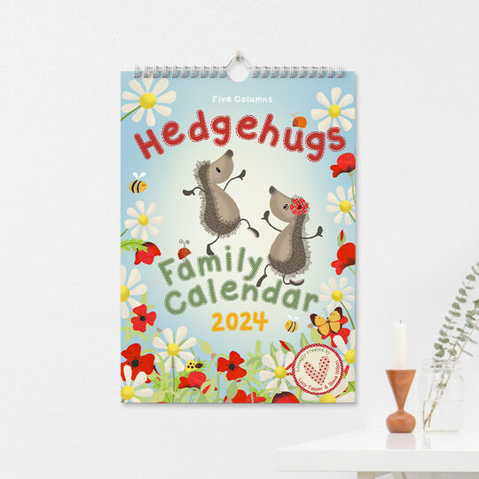 Hedgehugs 2024 Family Organiser Calendar