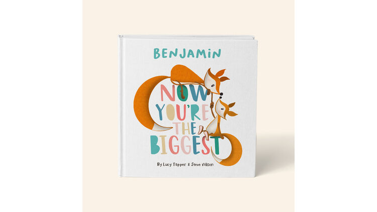 'Now You're the Biggest' Personalised Children's Book