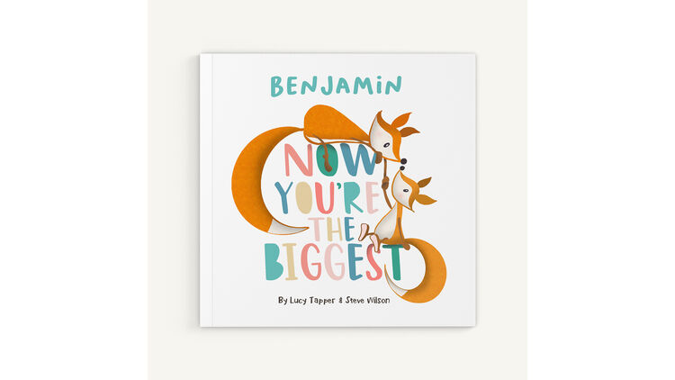 'Now You're the Biggest' Personalised Children's Book