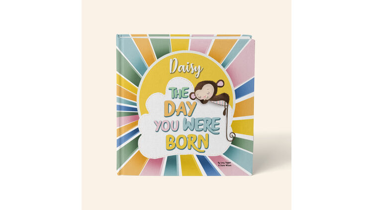 'The Day You Were Born' Personalised New Baby Book