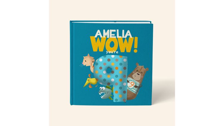 'Wow You're Nine' 9th Birthday Children's Book