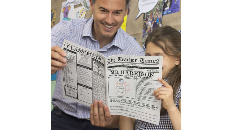 'The Teacher Times' Personalised Newspaper for Teachers