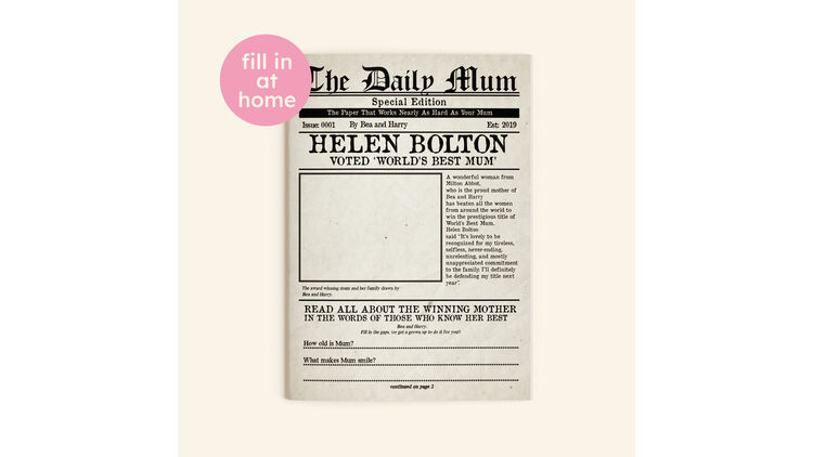 'The Birthday Bugle' Personalised Newspaper For Her