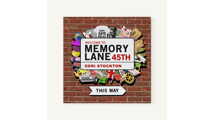 Personalised 45th Birthday Book 'Memory Lane'