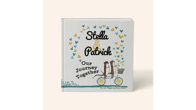 Personalised 'Our Journey Together' Book for Couples