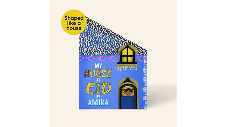 Personalised 'My House At Eid' A4 Book