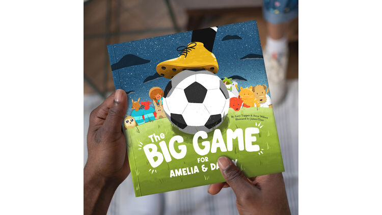 'The Big Game' Personalised Football Book for Dads