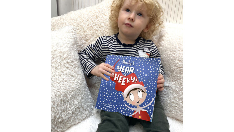 'Year of Cheeky' Personalised Christmas Elf Book