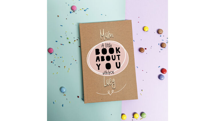Personalised Fill In With Your Words Book About Mum