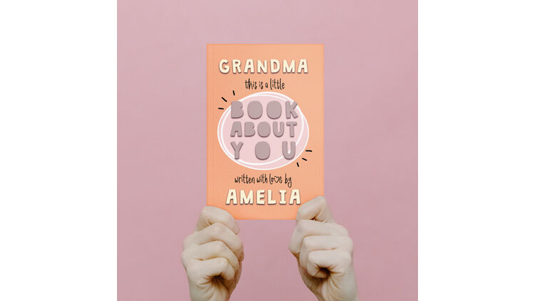 Personalised Fill In With Your Words Book About Grandma