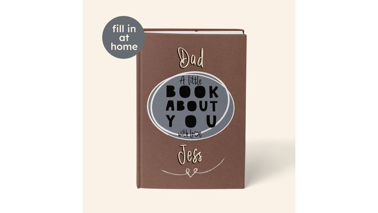 Personalised Fill In With Your Words Book About Dad