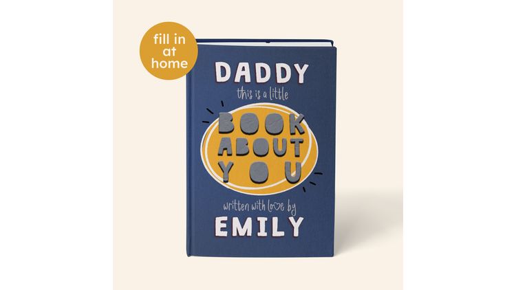 Personalised Fill In With Your Words Book About Daddy