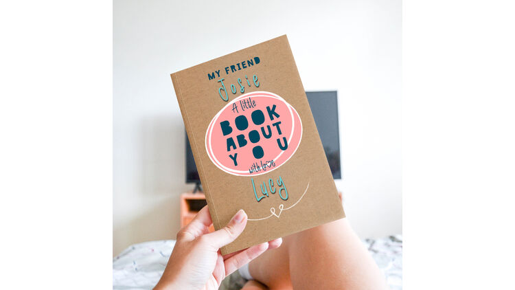Personalised Fill In With Your Words Book About Friends