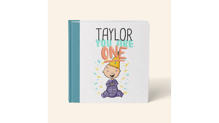 Personalised 'You Are One' 1st Birthday Book