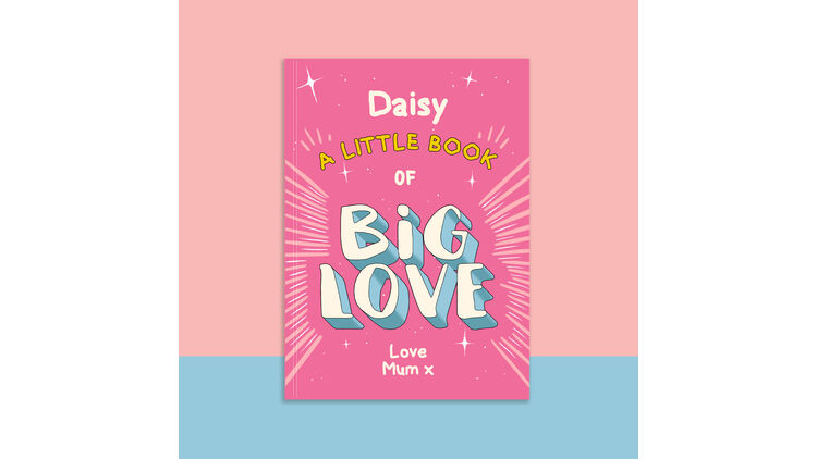 Personalised A Little Book of Big Love Book