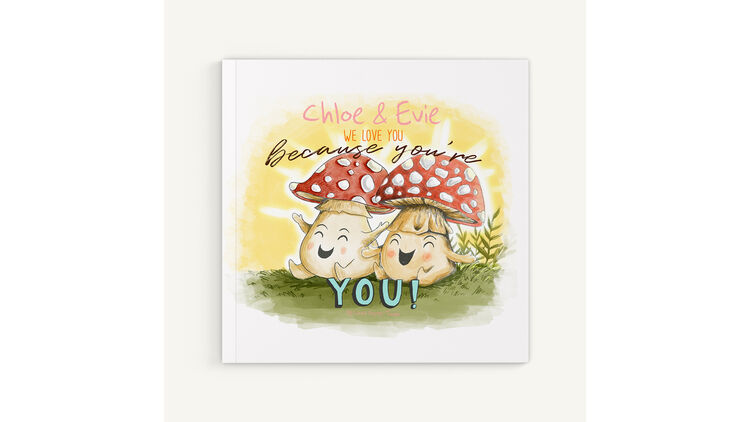 Personalised 'Because You're You' Book for Twins