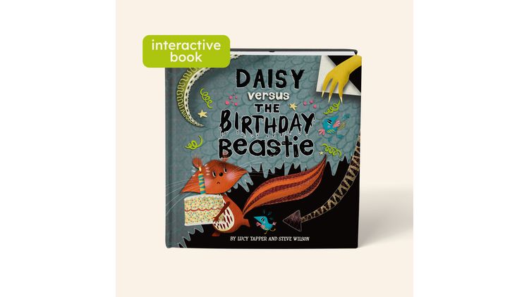 Personalised 'The Birthday Beastie' Birthday Book
