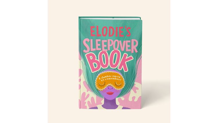 Personalised Sleepover Teenage Activity Book