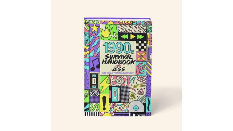 Personalised 1990s Nostalgia Survival Book