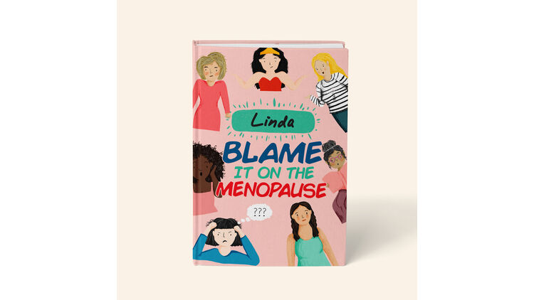 Personalised Menopause Funny Notebook