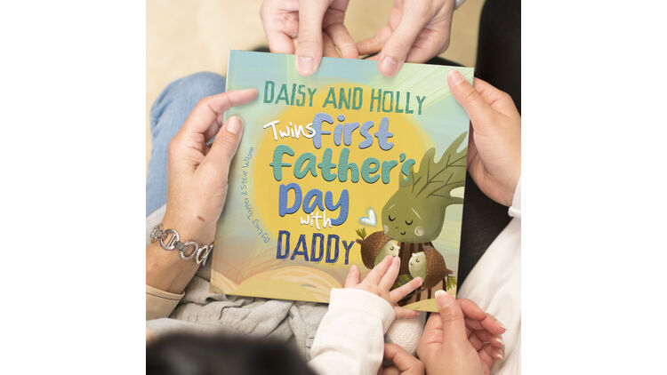 This Time Last Year Father's Day Book for Twins