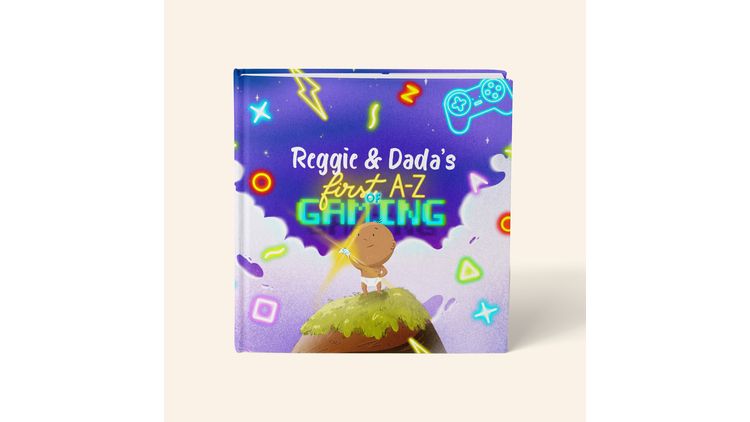 Personalised Dad's A-Z of Gaming Book