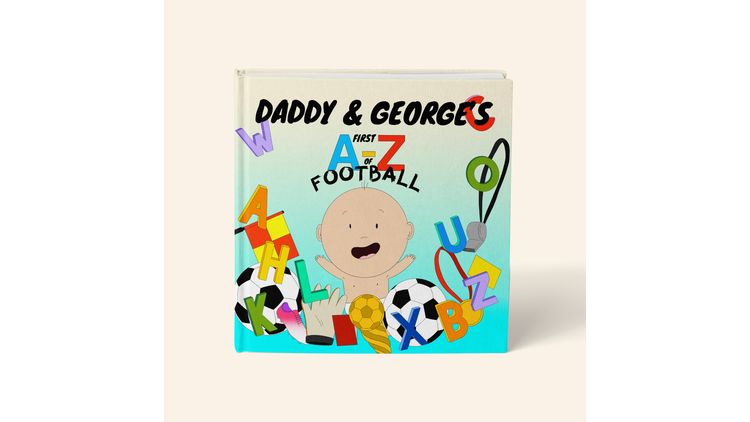 Personalised Dad's A-Z of Football Book