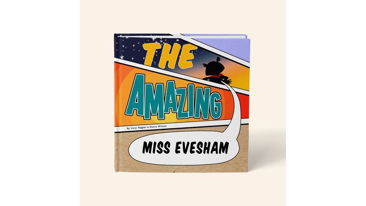 Personalised Super Teacher Book - Editable Job Profession