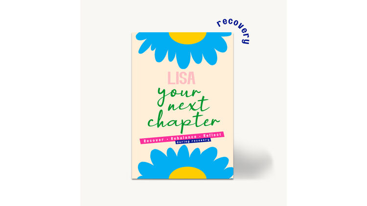 Personalised Illness Recovery New Chapter Book