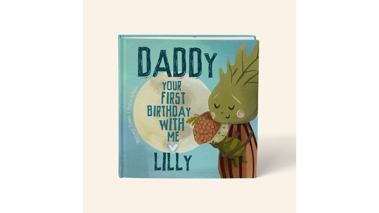 'This Time Last Year' Personalised 1st Dad's Birthday Book